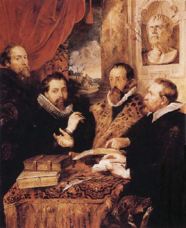 Peter Paul Rubens The Four Philosophers Germany oil painting art